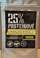 Bezlepkové proteinové s karobem-fitness balení 100g