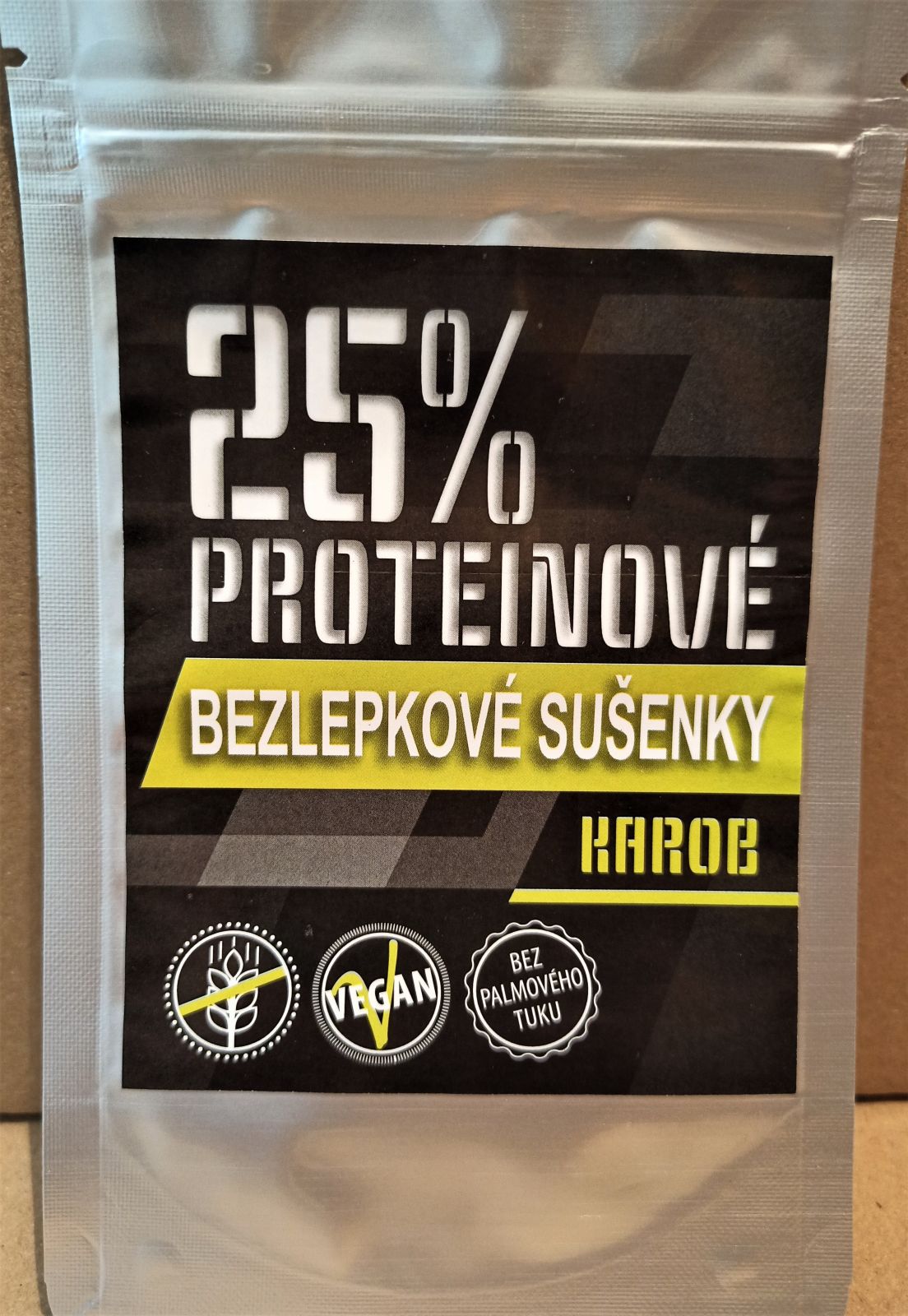 Bezlepkové proteinové s karobem-fitness balení 100g Madhuri