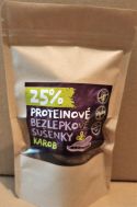 Bezlepkové proteinové s karobem-standart balení 100g