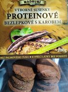 Proteinové bezlepkové s karobem  200g