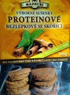 Proteinové bezlepkové se skořicí 200g Madhuri