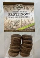 Proteinové špaldové s karobem 200g Madhuri