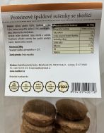 Proteinové špaldové se skořicí 200g Madhuri
